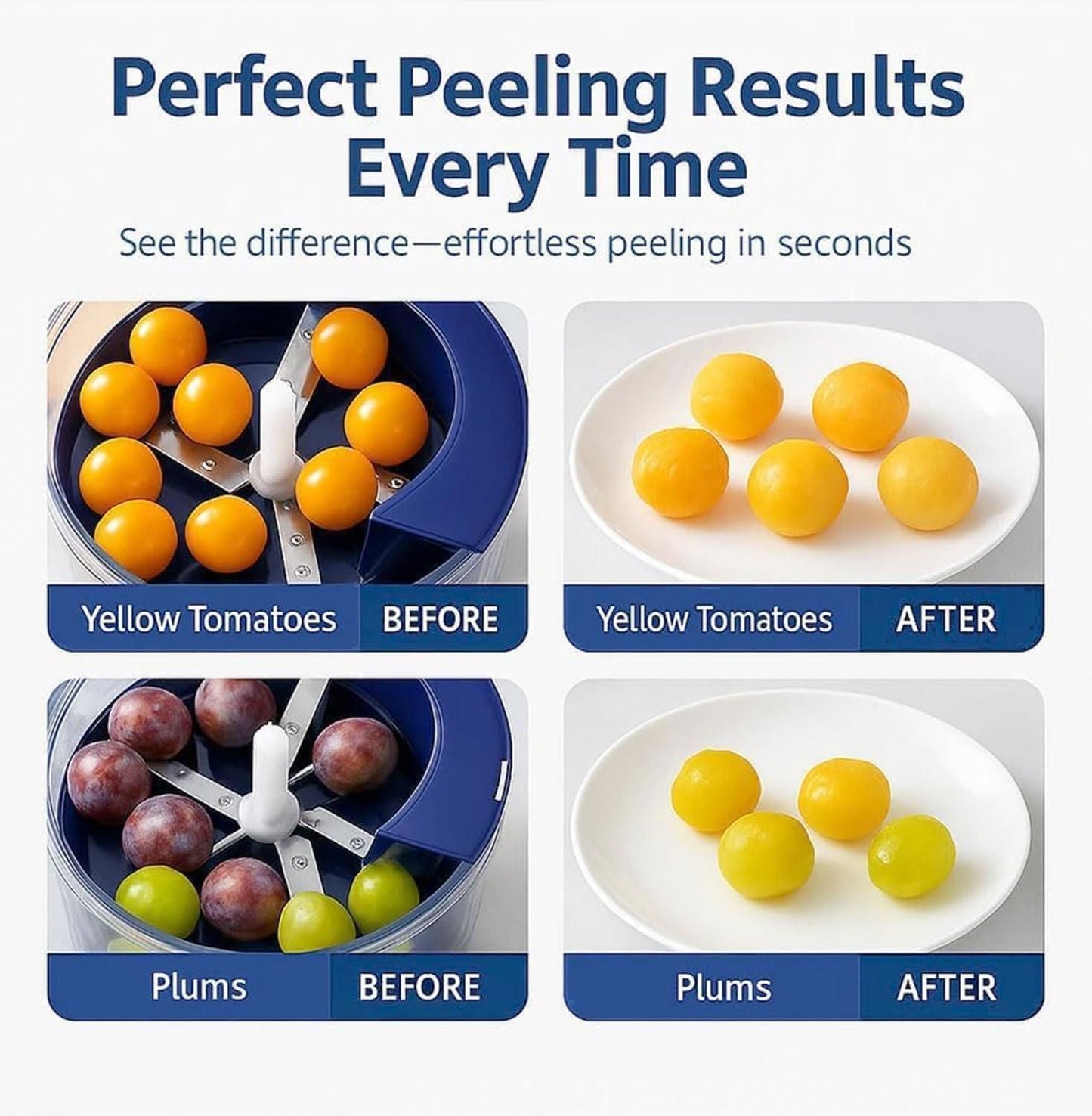 Electric Grape Peeling Machine, Garlic Peeler Machine